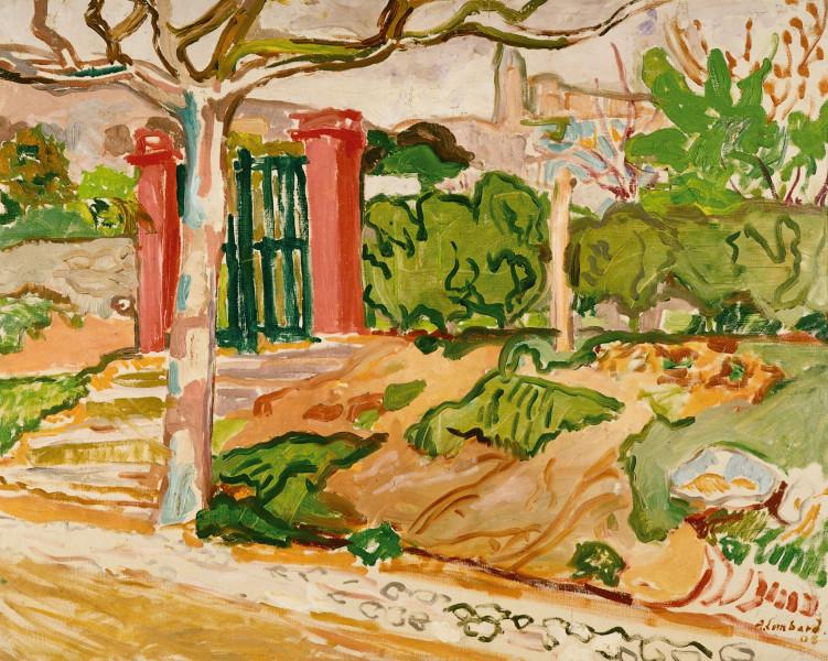 Portail dans la campagne d'Aix, 1908
