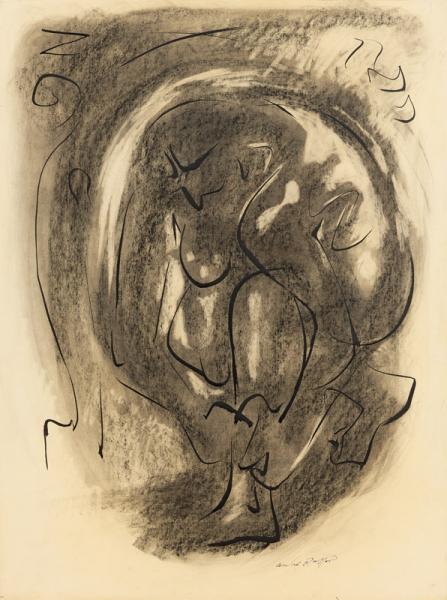 FEMME AU BAIN, 1943
