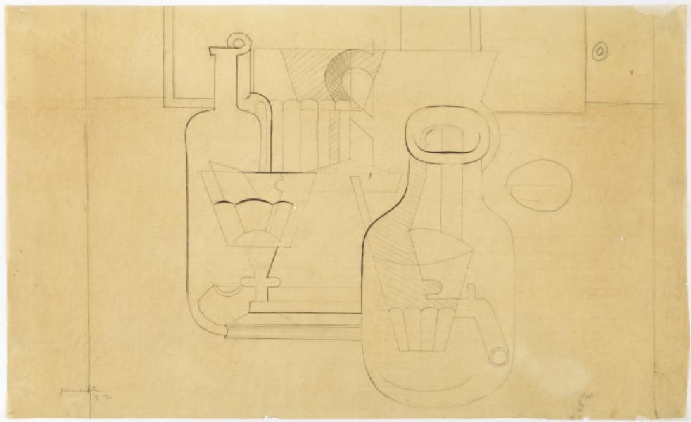 Dessin puriste, 1922 - LE CORBUSIER