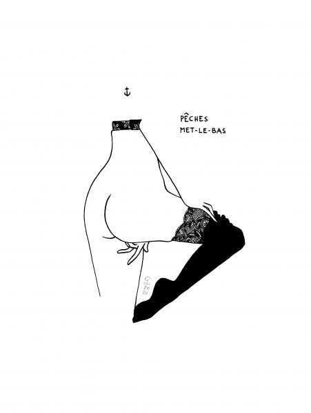 Pêches met-le-bas  PETITES LUXURES