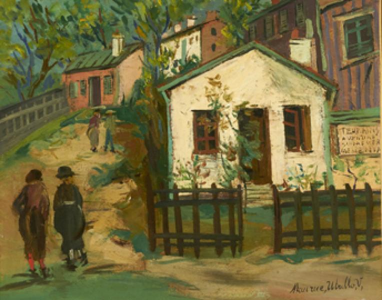 Maquis, Montmartre, circa 1922 Maurice UTRILLO