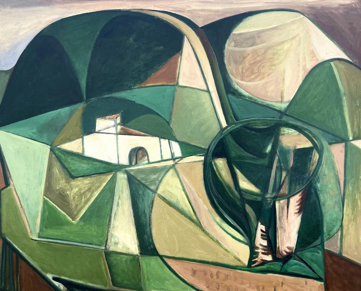 "Paysage Savacane V", juillet 1983 Georges-Henri PESCADERE