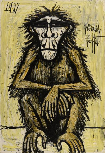 Macaque, 1997 Bernard BUFFET