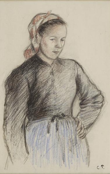 Jeune Paysanne Camille PISSARRO