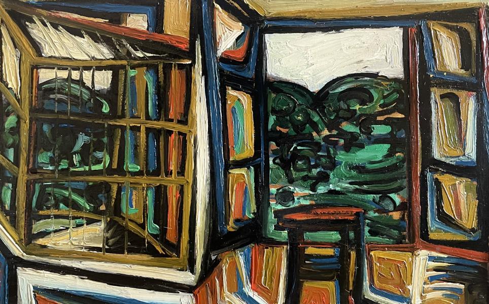 Cage, fenêtre ouverte Georges-Henri PESCADERE