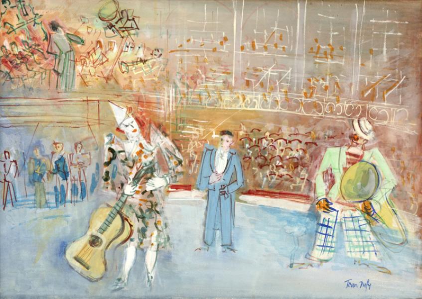 Clowns musiciens Jean DUFY