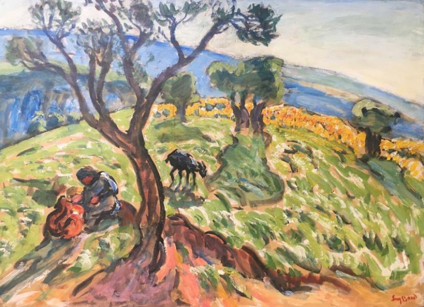 La Chevrière, vers 1945