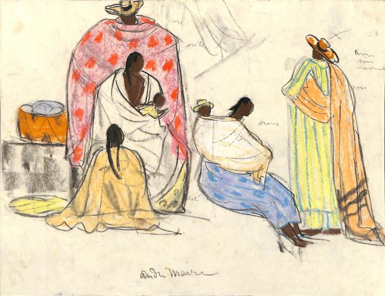 Etude de personnages, Afrique