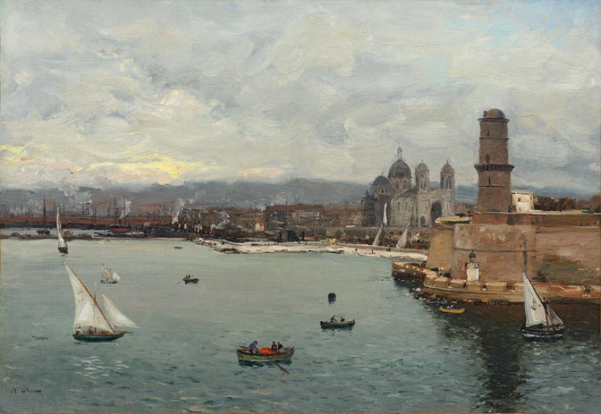 L'entrée des ports de Marseille