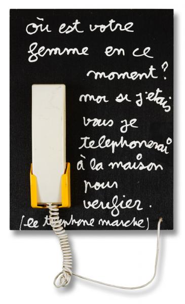 Où est votre femme en ce moment? BEN VAUTIER