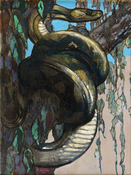 Python branché, c. 1930