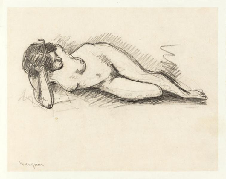 Nu allongé, 1915 Henri MANGUIN