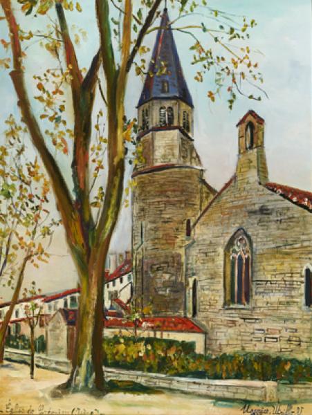 Eglise, Crémieux (Isère) , 1934