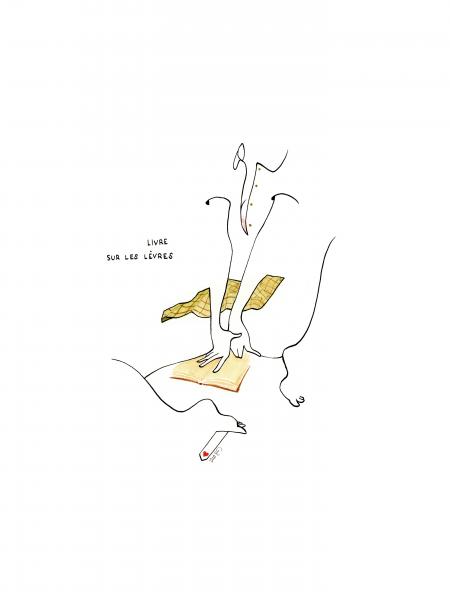 Livre sur les lèvres  PETITES LUXURES