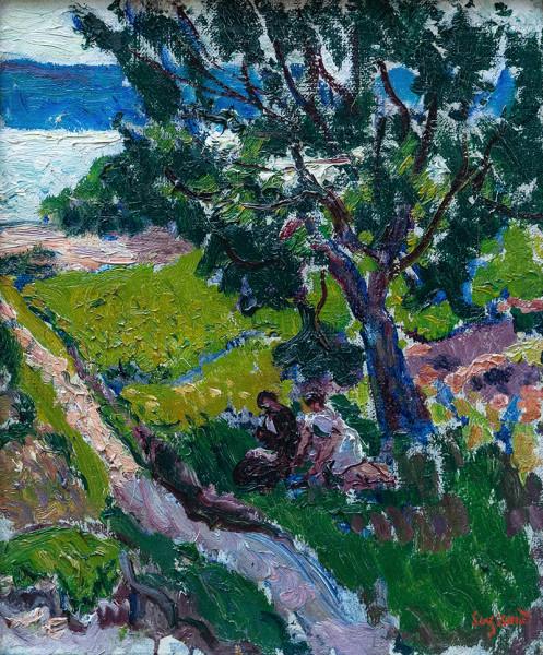 Chemin vers l'étang, vers 1938