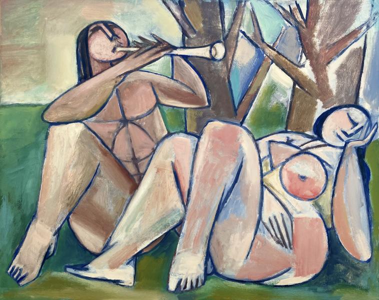 Musicienne, dormeuse, août 2002 Georges-Henri PESCADERE