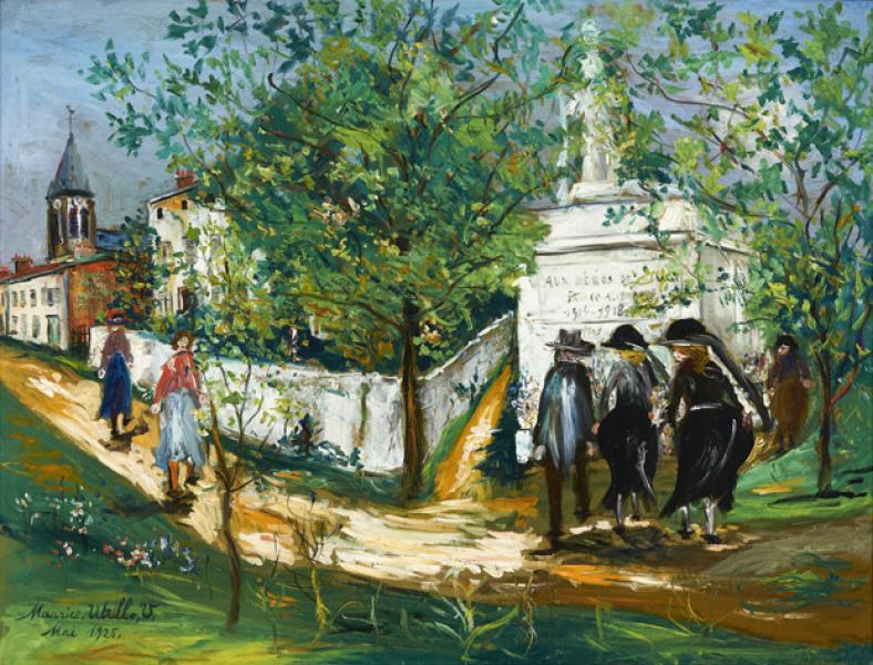 Monument aux morts, 1925 Maurice UTRILLO