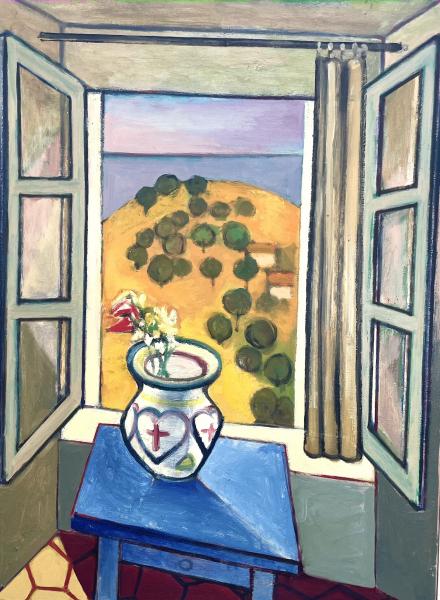 Fenêtre ensoleillée, septembre 2001 Georges-Henri PESCADERE