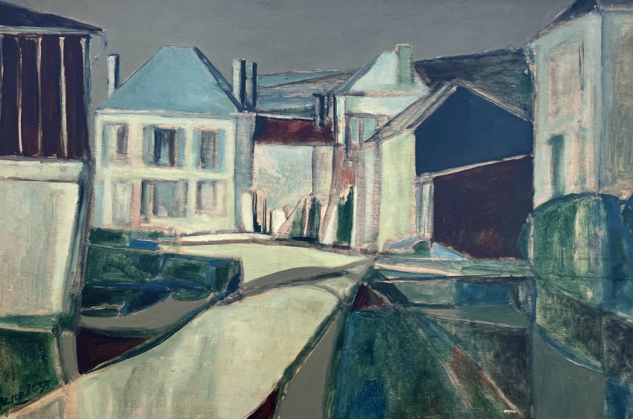 "La maison de Rimbaud à Charleville", 1955 Georges-Henri PESCADERE