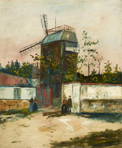 Moulin de la Galette, Montmartre, circa 1922