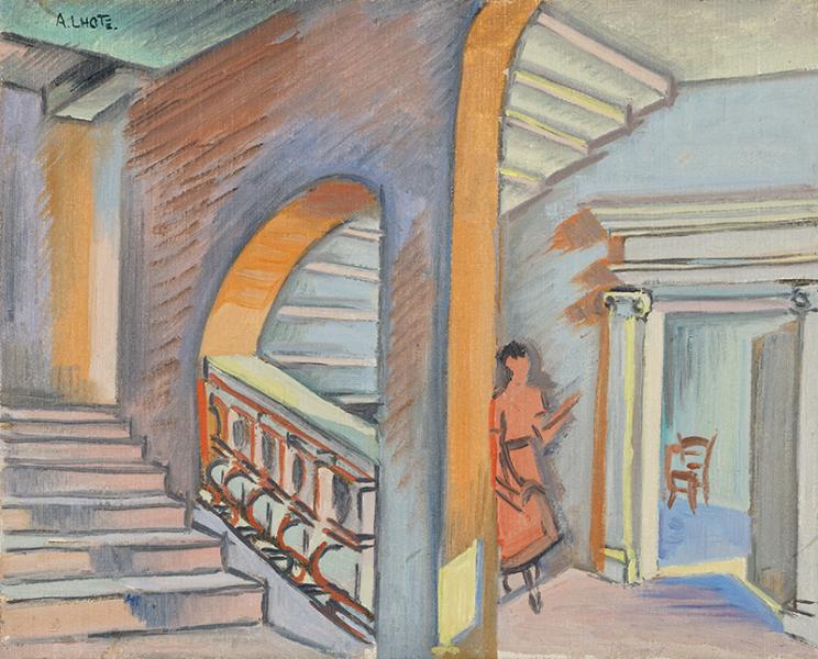 L'escalier à Gordes, 1941 André LHOTE
