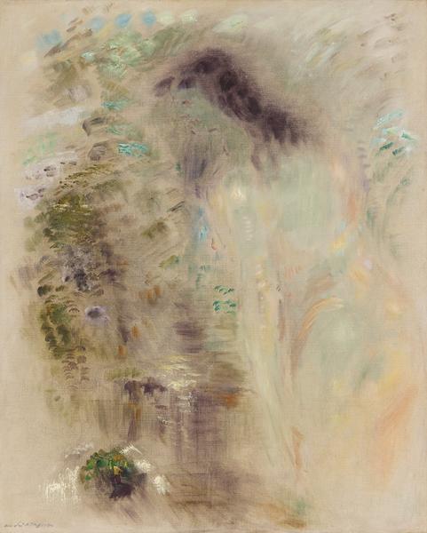 Femme dans un paysage André MASSON