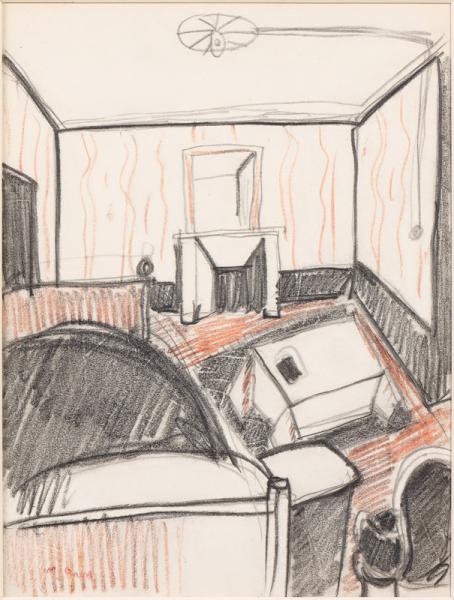 La chambre, vers 1907
