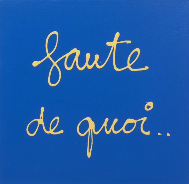 Faute de quoi... 2017