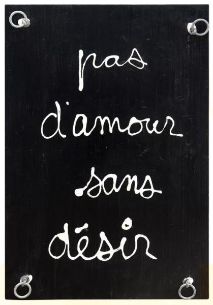 Pas d'amour sans désir, 2011