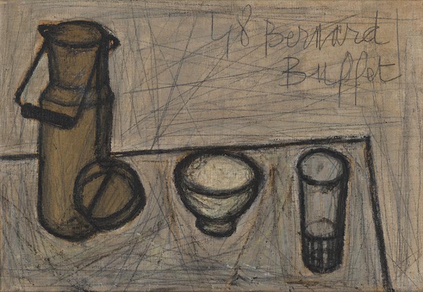 Nature morte au pot à lait, 1948 Bernard BUFFET