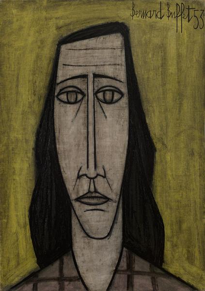 Tête de femme, 1953 Bernard BUFFET