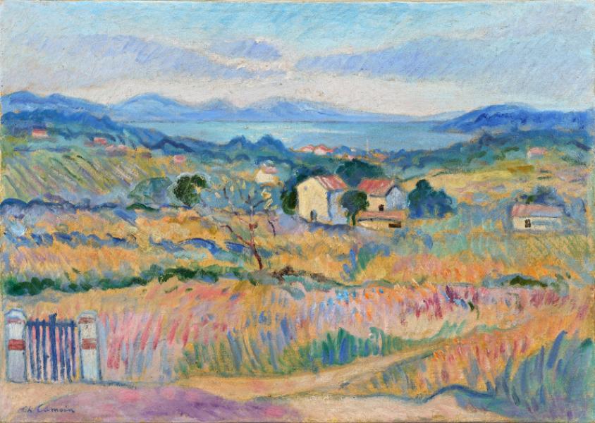 Environs de Saint Tropez, vers 1921 Charles CAMOIN