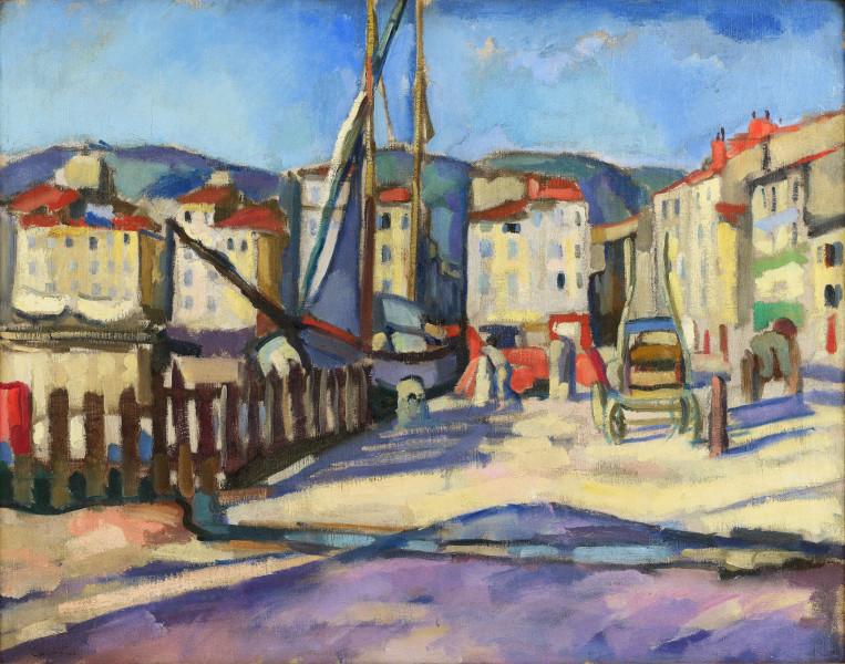 Le port de Cassis à la barrière