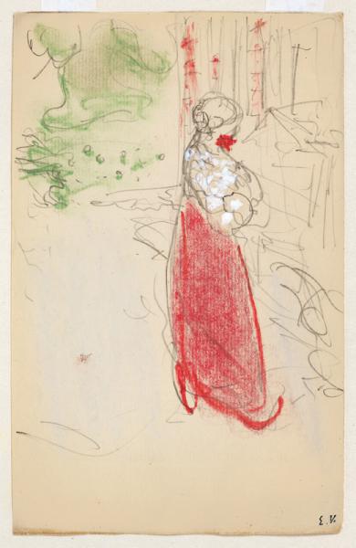 Misia à Villeneuve-sur-Yonne, c.1898