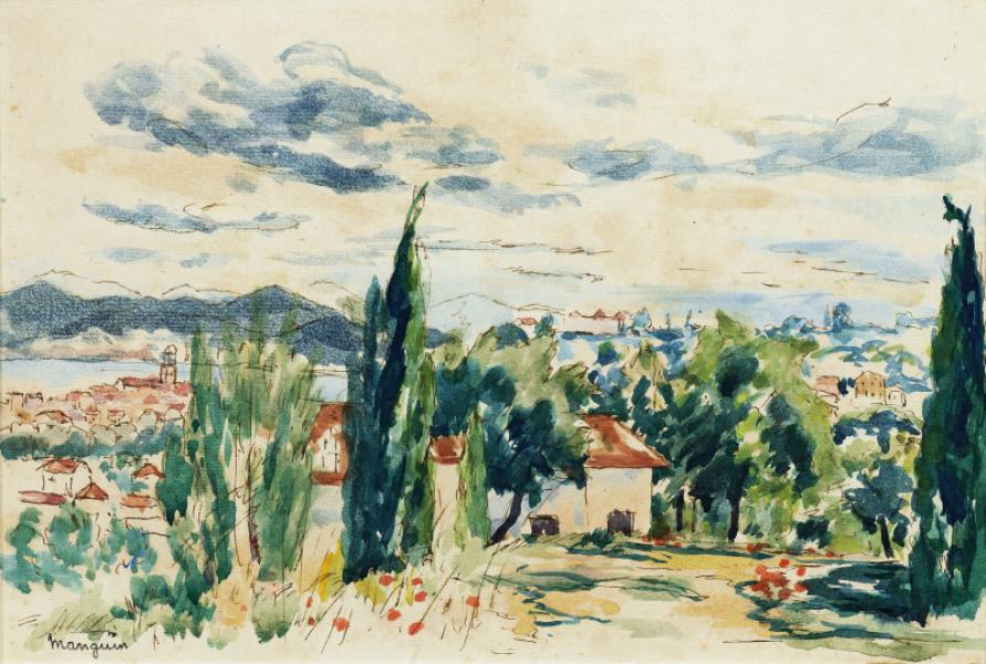 Les Hauteurs de Saint Tropez, circa 1921-1922