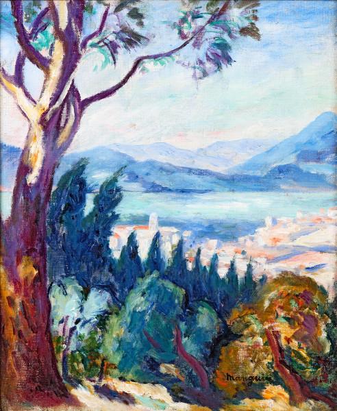 Saint-Tropez vu de la citadelle, été 1925