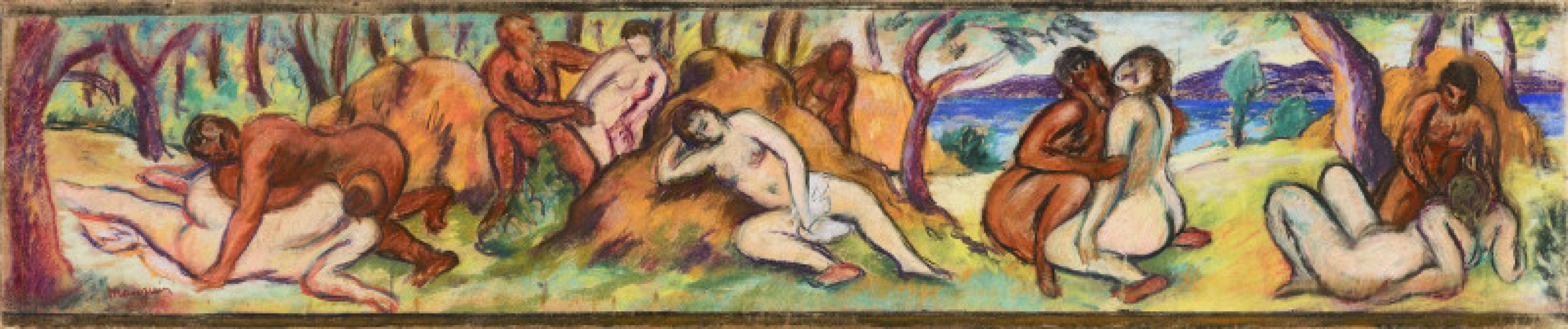 Scène érotique, 1917