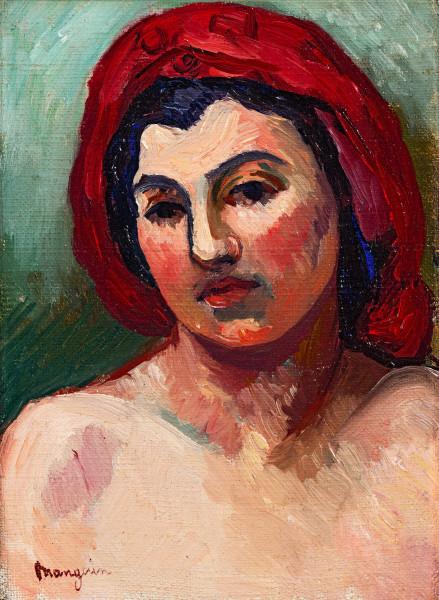 Tête de Marie, vers 1911 - 1913 Henri MANGUIN