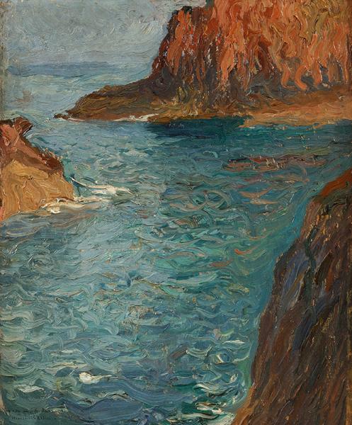Rochers à Ploumanach Henri MARTIN