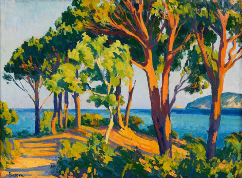Paysage près de Saint-Tropez