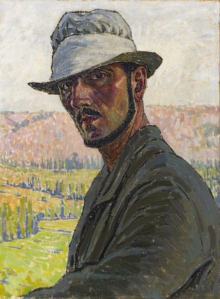 Autoportrait au chapeau à Marquayrol