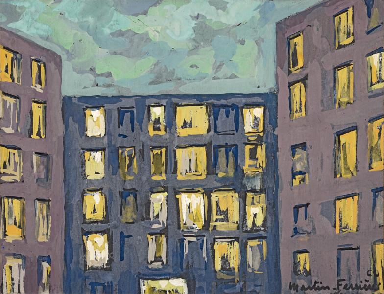 Les lumières de la ville, 1960 Jacques MARTIN FERRIERES