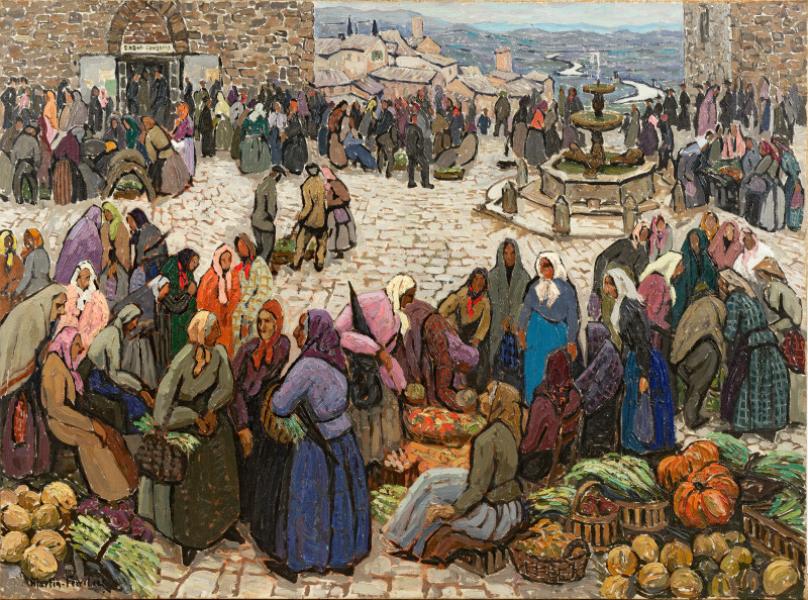 Marché à Assise