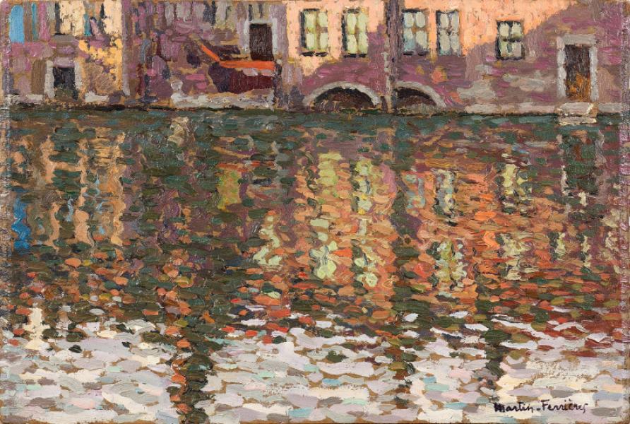 Reflets sur le canal, Bruges
