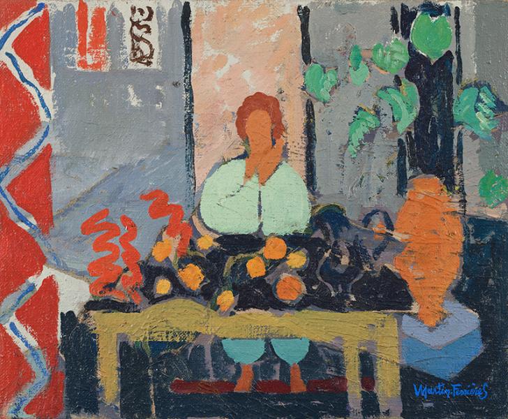 Scène d'intérieur Jacques MARTIN FERRIERES