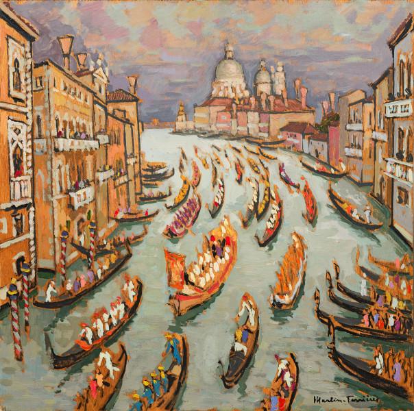 Venise, les gondoles
