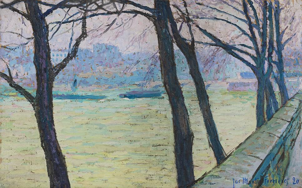 Vue de Paris Jacques MARTIN FERRIERES