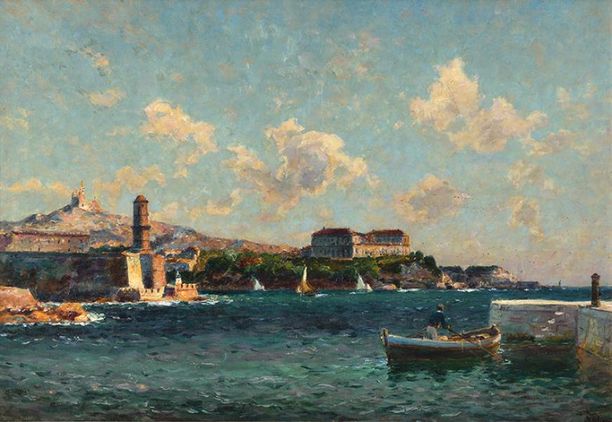 L'entrée du port de Marseille Jean-Baptiste OLIVE