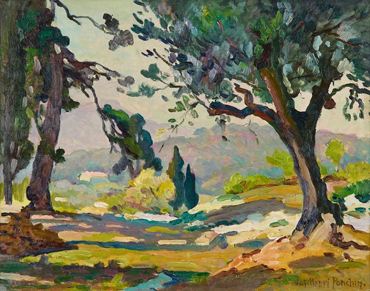 A l'ombre des arbres