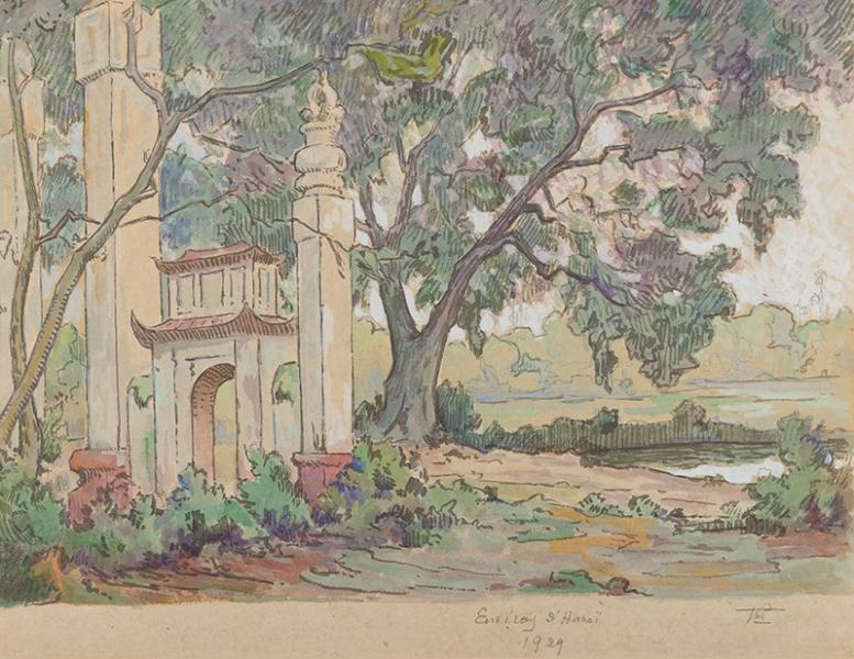 Environs d'Hanoï, 1929 Jos Henri PONCHIN